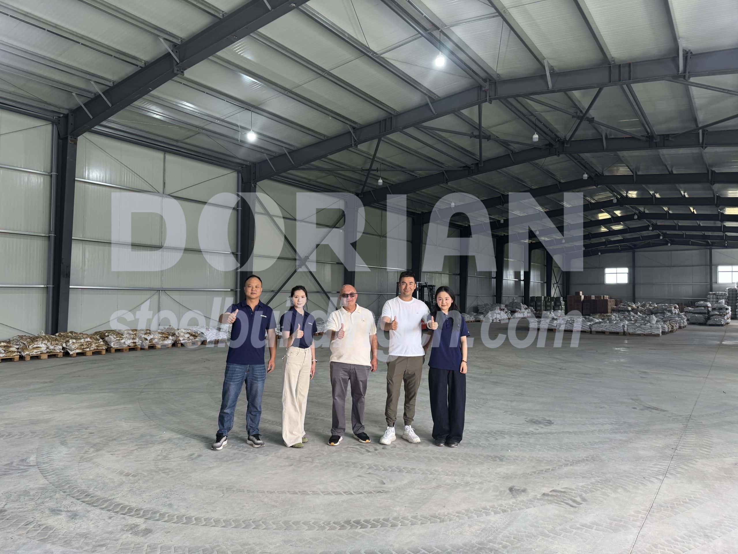 Steel Structure Warehouse Interior