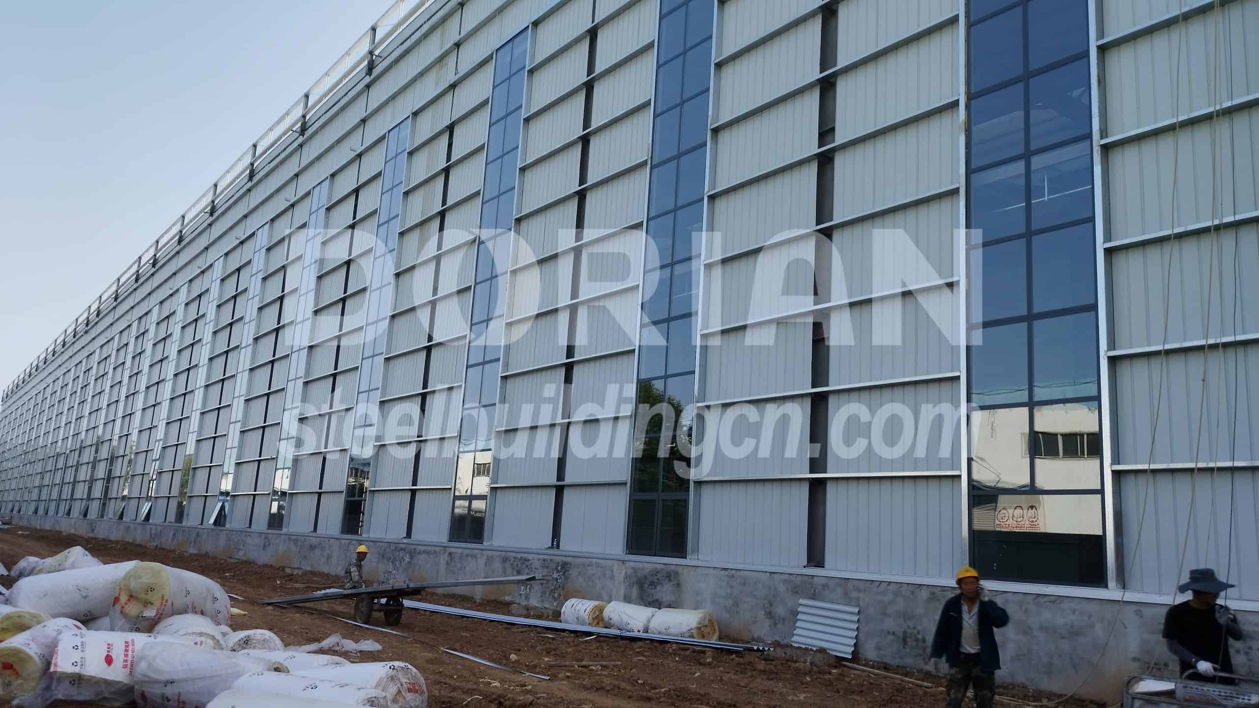 Modern Steel Structure Warehouse Exterior