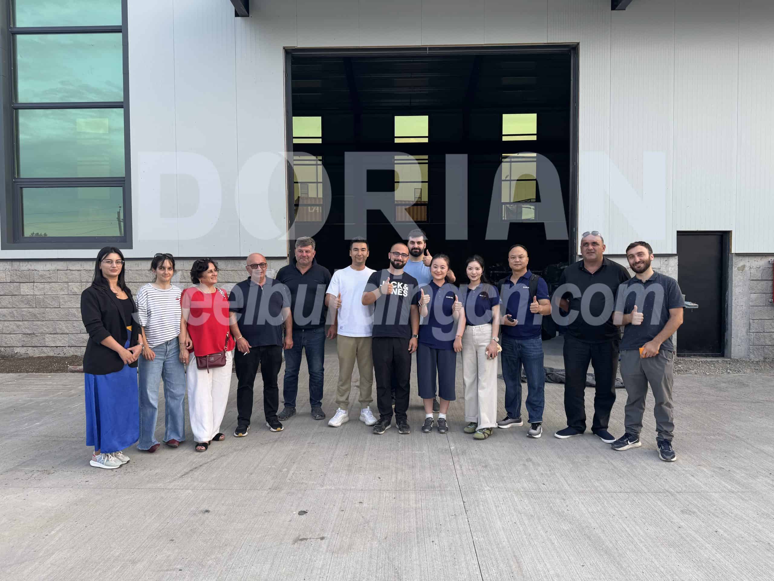 Steel Structure Workshop with Crane