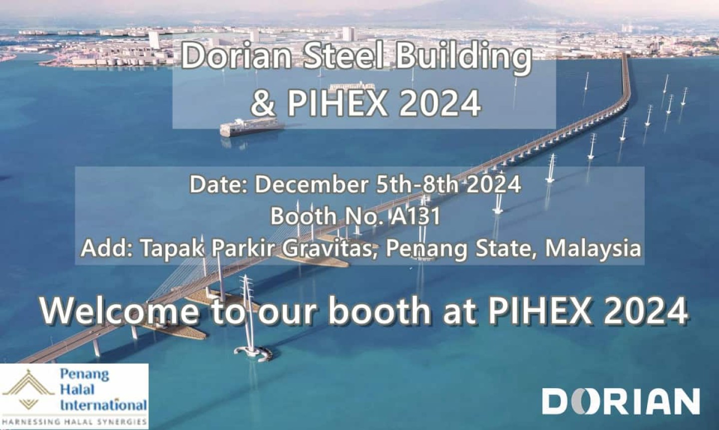 Dorian attends the PIHEX 2024 Penang Halal International Expo