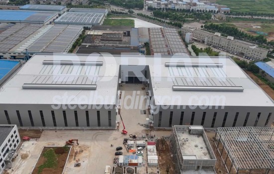 Large Steel Structure Warehouse in Guatemala