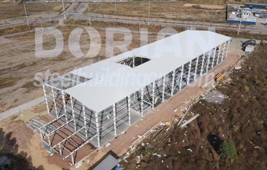 2,160 m² Steel Structure Plastic Factory in Thailand 14