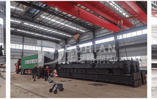 920 Square Meters Steel Structure Building-Tennis Court In Chile 1
