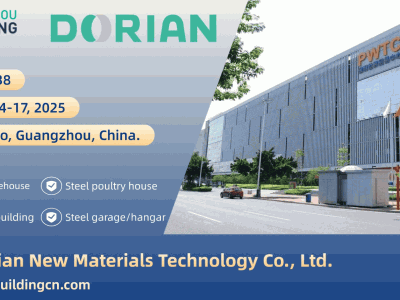 Focusing on cutting-edge steel structure solutions, Dorian will meet you at the 2025 Guangzhou Souring Fair