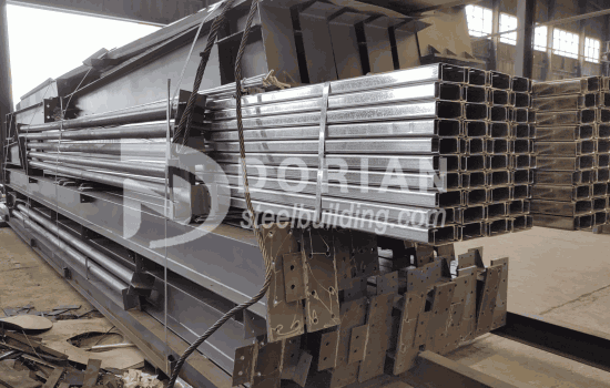 1300 Square Meter Steel Structure Building In Israel 8