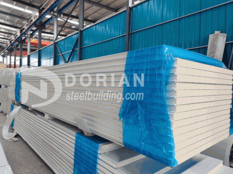 72 Square Meter Steel Structure Shop in Papua New Guinea 2