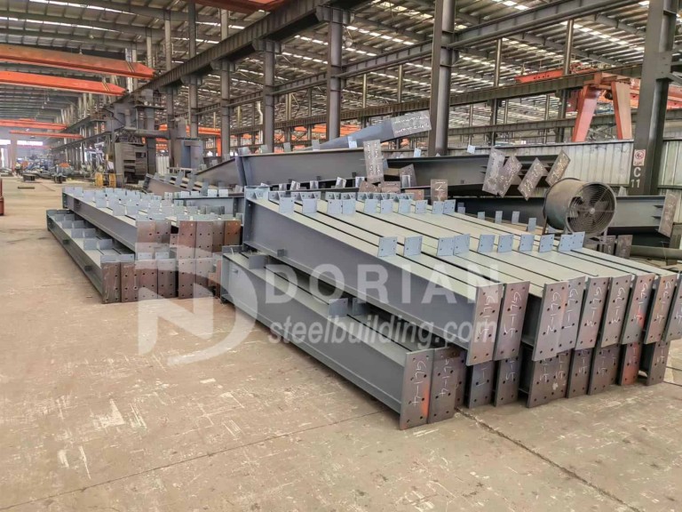 1380 Square Meters Steel Structure Warehouse Delivered To Ethiopia 1