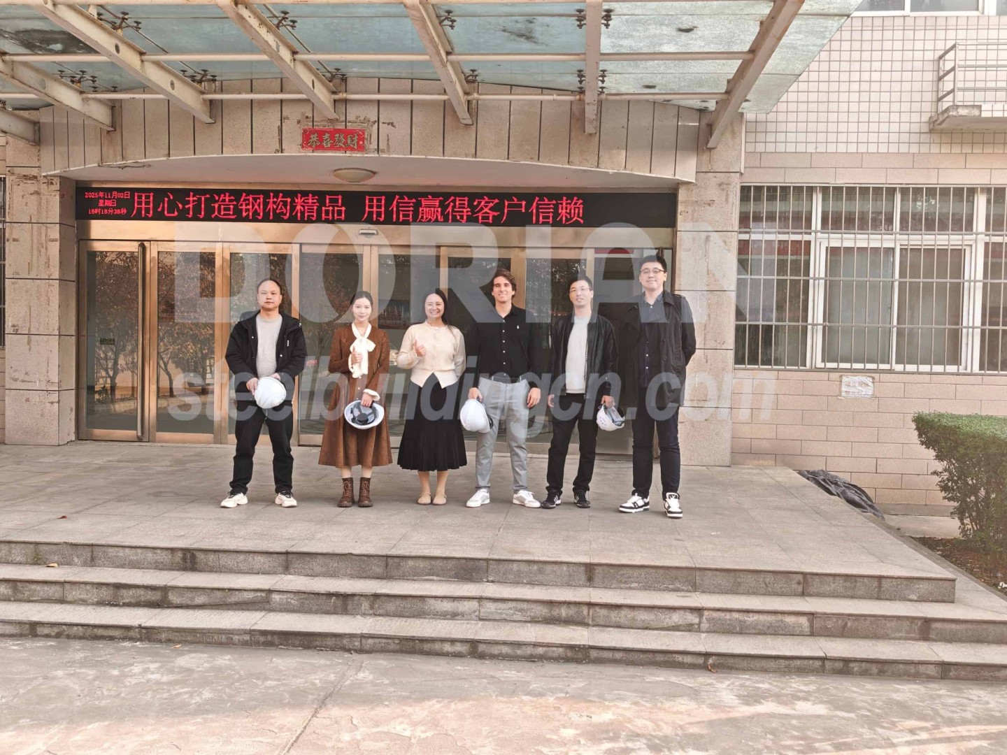 Welcome To Peru Client’s Engineer To Visit Dorian Factory And Discuss The Project Details 07