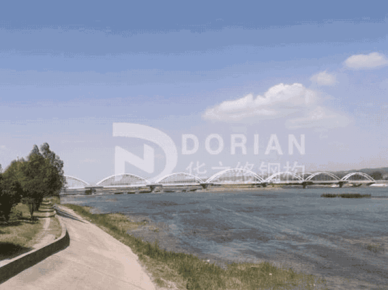 Steel Structure Landscape Bridge in China 2