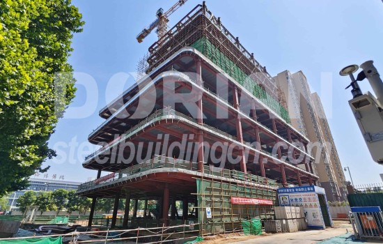 Steel Structure Warehouse Construction in Muscat