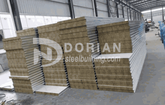 4000 Meters Rock Wool Sandwich Panel in Republic of El Salvador 3