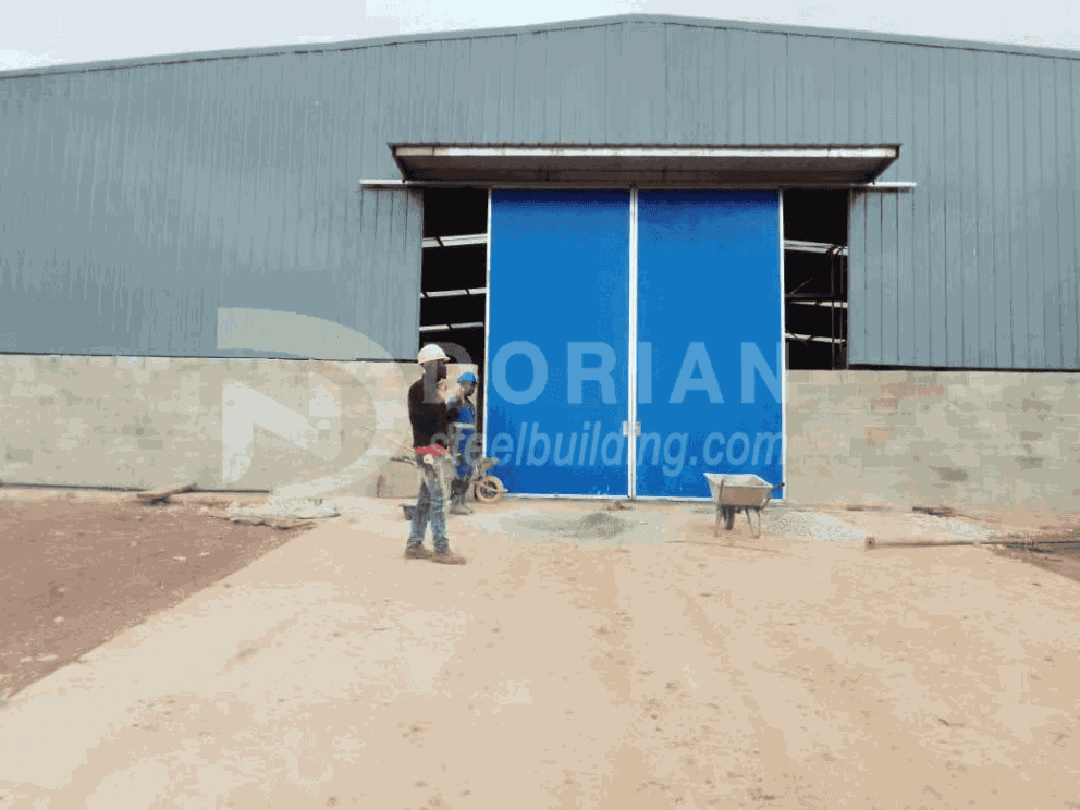 1000 Square Meters Warehouse Project In Angola - Steel Building ...