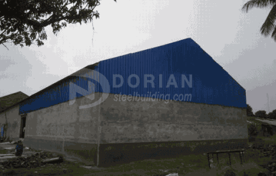 900 Square Meters Steel Warehouse In Douala, Cameroon 3