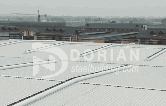 1600 Square Meter Steel Structure Cashew Nuts Warehouse In Cote D'ivoire 2
