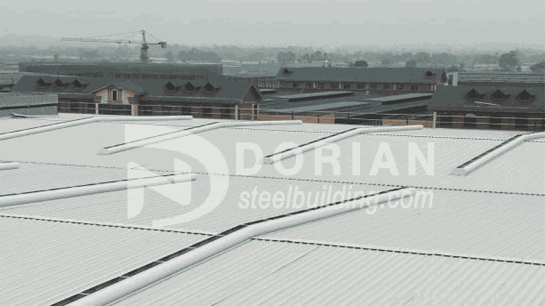1600 Square Meter Steel Structure Cashew Nuts Warehouse In Cote D'ivoire 2