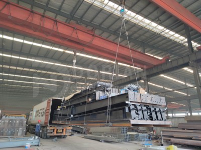 700 Square Meters Steel Structure Warehouse Delivered To Chile 2-min