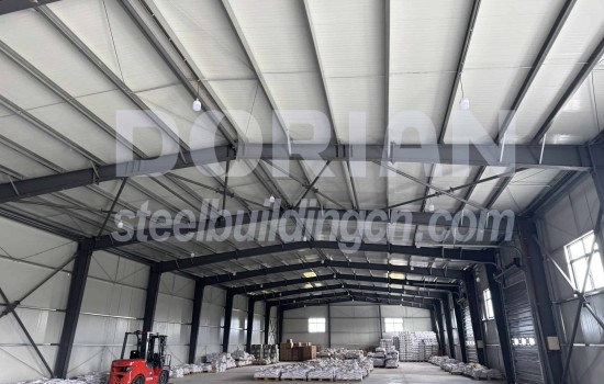 Steel Structure Warehouse Interior