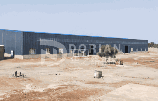 3,600 Square Meters Steel Building in Burkina Faso