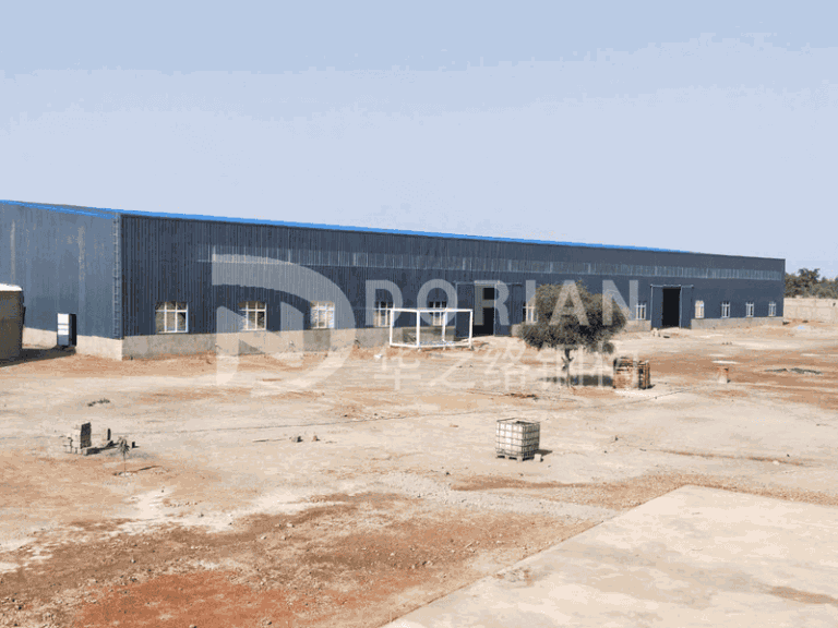 3,600 Square Meters Steel Building in Burkina Faso