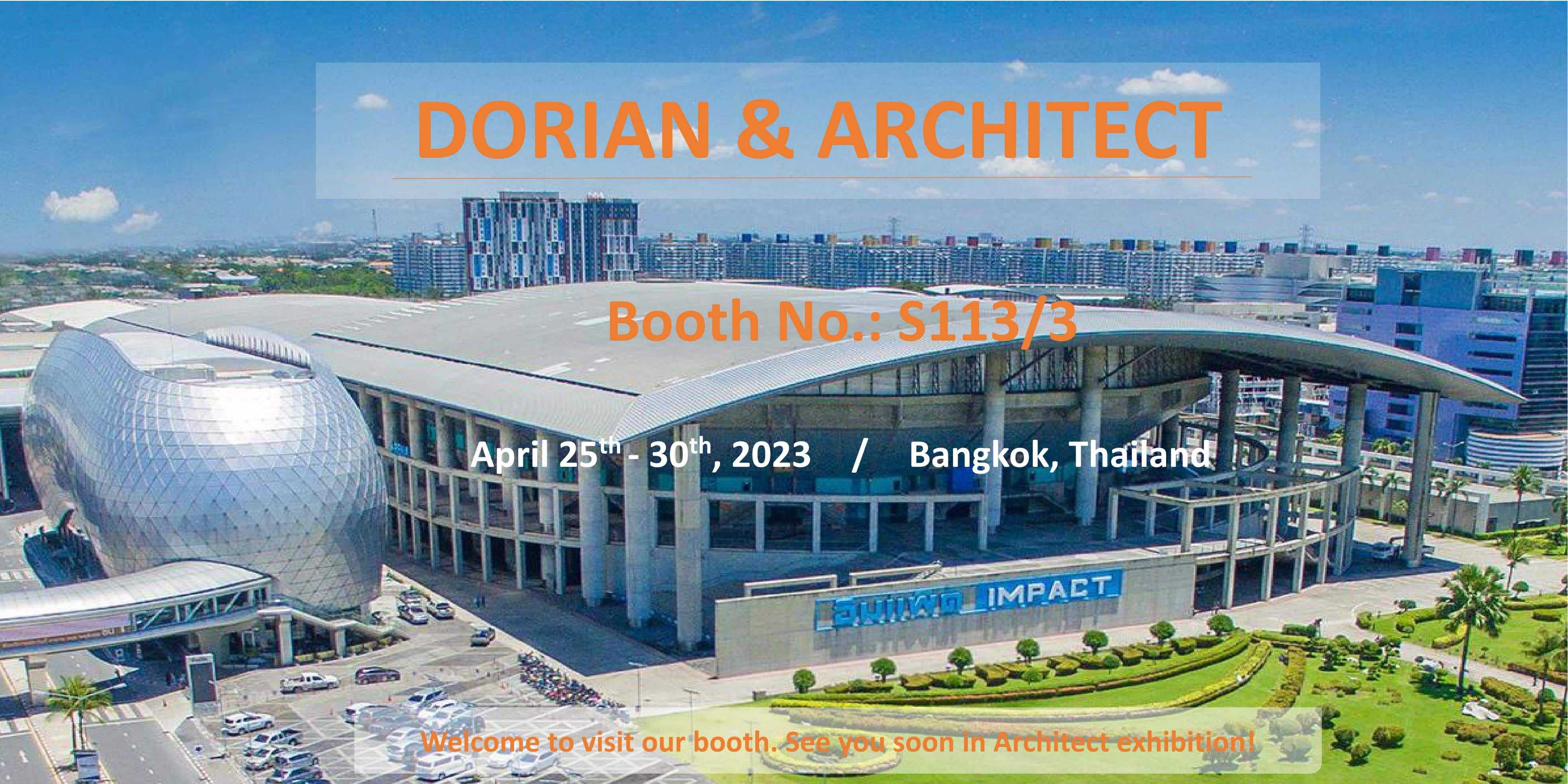 Dorian-team-will-attend-the-35th-ARCHITECT-exhibition-in-Bangkok-Thailand-2-2