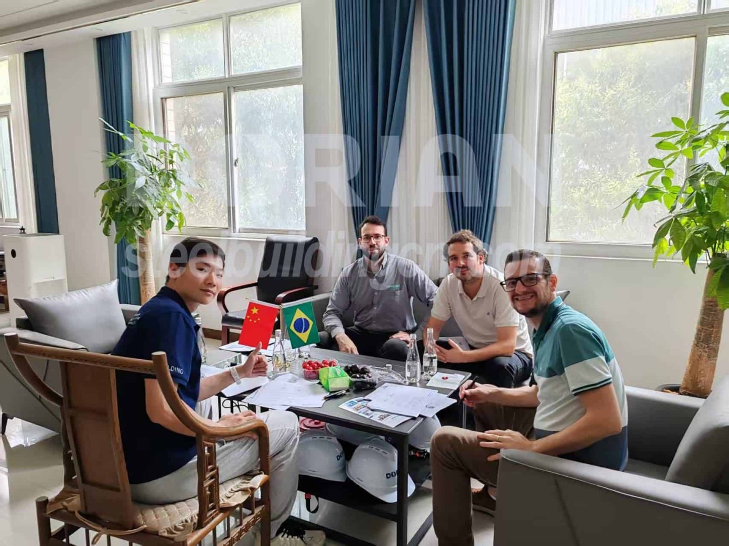 Welcome Brazilian Customers Visit Dorian Factory in June 2025 -1