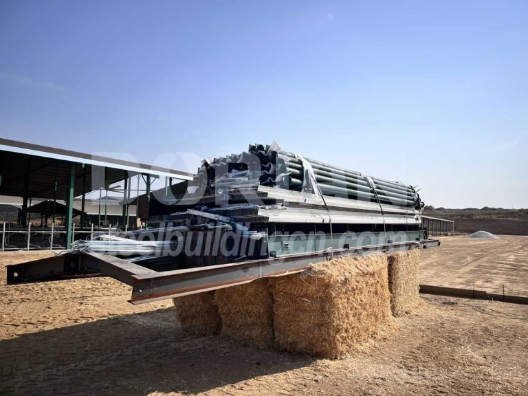 2000 Square Meter Open Cattle Shed in Spain 6