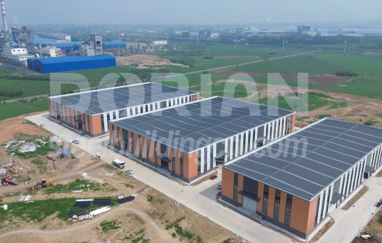 12500 Square Meters 3 Sets Steel Workshop In China 01