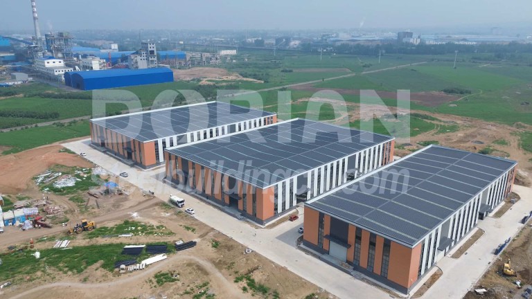 12500 Square Meters 3 Sets Steel Workshop In China 01