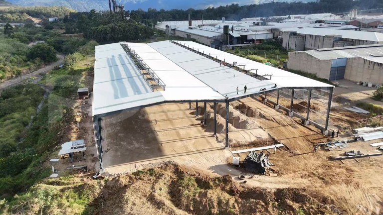 4800 square meter steel structure textile factory in Guatemala 10